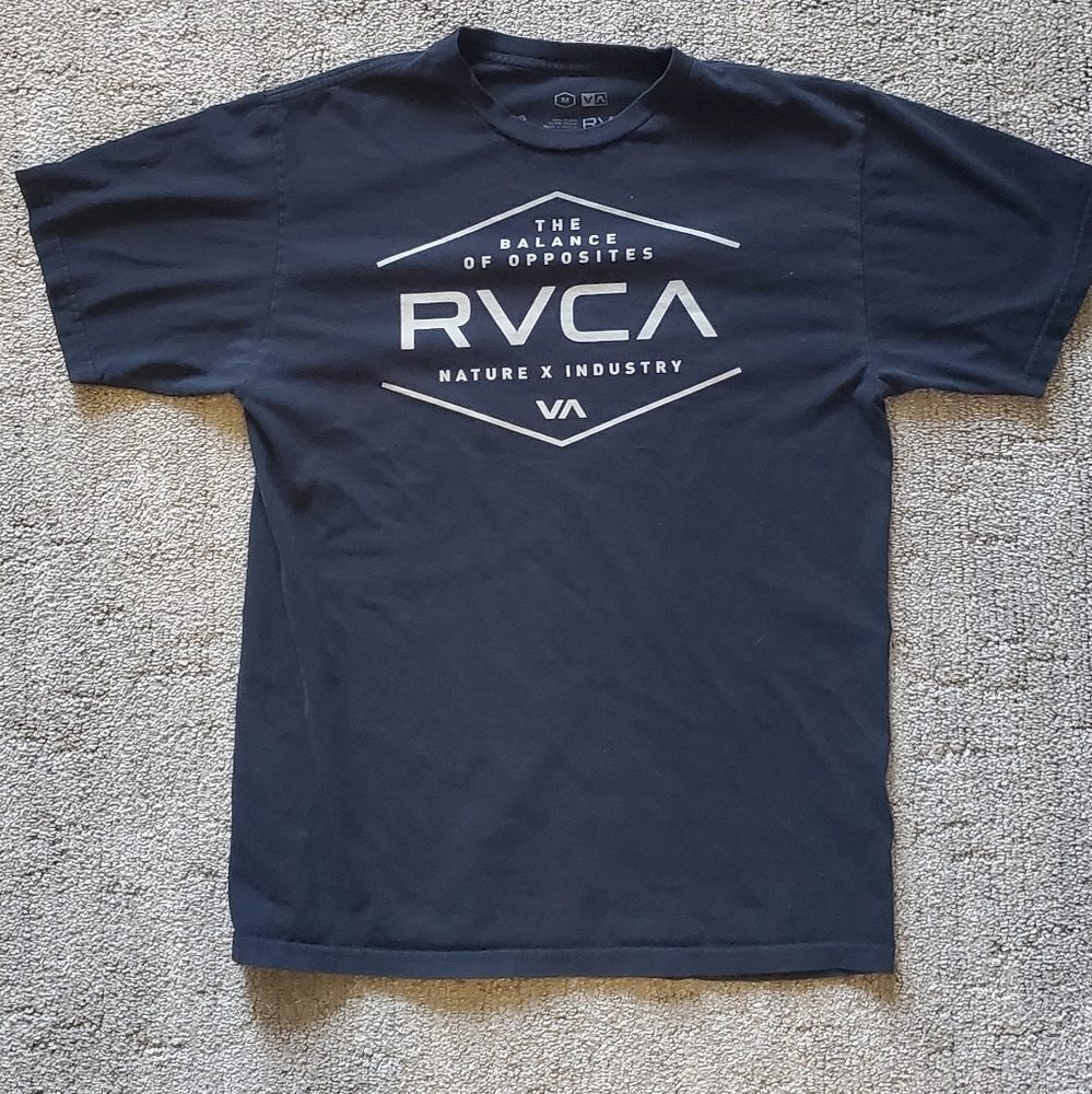 RVCA Black T-shirt Medium